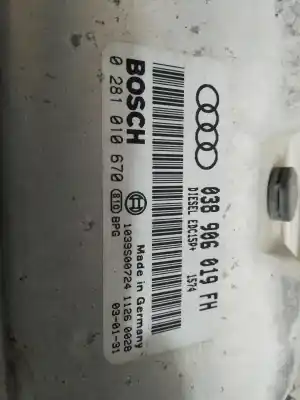 Second-hand car spare part ecu engine control for audi a3 (8l) axr oem iam references 038906019fh  