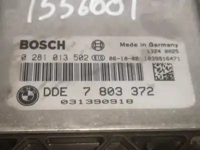 Second-hand car spare part Ecu Engine Control for BMW SERIE 1 BERLINA (E81/E87) 204D4 OEM IAM references 7803372  