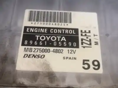 Gebrauchtes Autoersatzteil Ecu-motorsteuergerät Uce Motorsteuergerät zum TOYOTA AVENSIS BERLINA (T25) 1ZZFE OEM-IAM-Referenzen 8966105590  