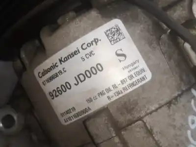 Second-hand car spare part air conditioning compressor for nissan qashqai / qashqai +2 i (j10, nj10, jj10e) 1.6 oem iam references 92600jd000   Second-hand car spare part air conditioning compressor for nissan qashqai / qashqai +2 i (j10, nj10, jj10e) 1.6 oem iam references 92600jd000