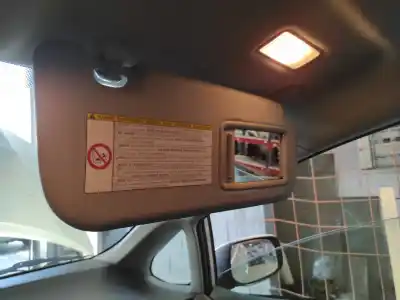 Gebrauchtes Autoersatzteil RECHTER SONNENSCHUTZ zum TOYOTA AURIS (_E15_) 1.4 D-4D (NDE150_) OEM-IAM-Referenzen   