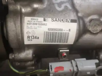 Second-hand car spare part AIR CONDITIONING COMPRESSOR for RENAULT KANGOO II (F/KW0)  OEM IAM references 8200953359  