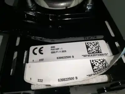 Second-hand car spare part FRONT RIGHT AIR BAG for NISSAN QASHQAI (J11E) HR13 OEM IAM references 639822500B  