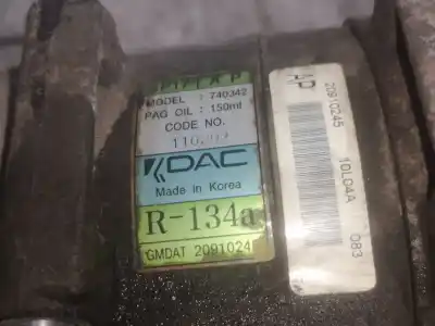 Pezzo di ricambio per auto di seconda mano COMPRESSORE ARIA CONDIZIONATA per CHEVROLET CAPTIVA Z20S-D Riferimenti OEM IAM 20910245  