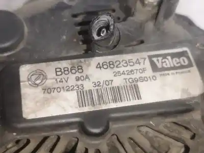 Pezzo di ricambio per auto di seconda mano ALTERNATORE per FIAT GRANDE PUNTO (199) 199A3000 Riferimenti OEM IAM 46823547  