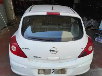 Second-hand car spare part tailgate for opel corsa d z12xep oem iam references 