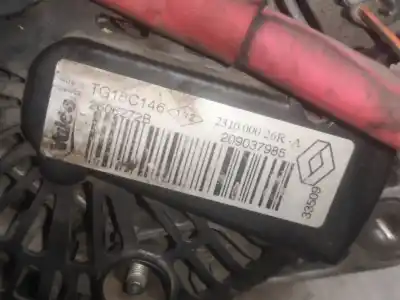 Автозапчастина б/у генератор для renault scénic iii (jz0/1_) 1.5 dci посилання на oem iam 231000026r