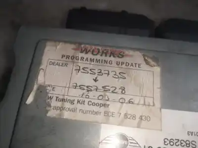 Pezzo di ricambio per auto di seconda mano centralina motore per mini mini (r50,r53) g-w10b16a riferimenti oem iam 7553735  