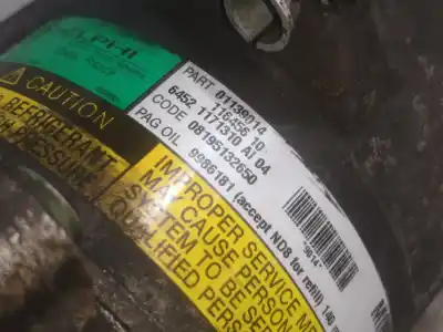 Pezzo di ricambio per auto di seconda mano Compressore Aria Condizionata per MINI MINI (R50,R53) G-W10B16A Riferimenti OEM IAM 64521171310  