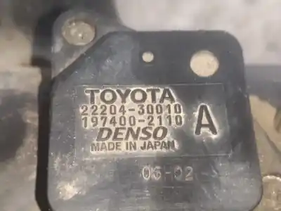 Автозапчастина б/у витратомір повітря для toyota rav4 (a3) d/2ad посилання на oem iam 2220430010  