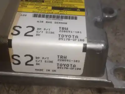 Peça sobressalente para automóvel em segunda mão Centralina De Airbag por TOYOTA VERSO (AUR2/ZGR2) 1ADFTV Referências OEM IAM 891700F100  
