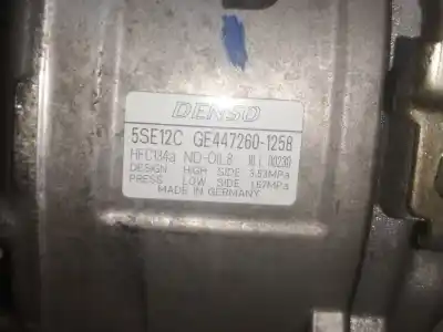 Peça sobressalente para automóvel em segunda mão Compressor De Ar Condicionado A/a A/c por TOYOTA VERSO (AUR2/ZGR2) 1ADFTV Referências OEM IAM 4472601258  
