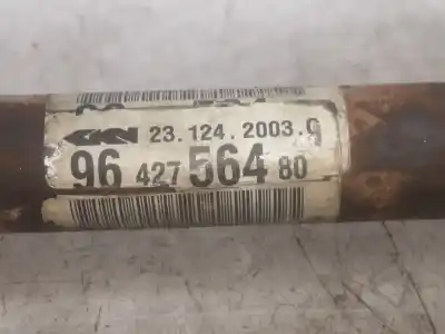 Recambio de automóvil de segunda mano de TRANSMISION DELANTERA DERECHA para CITROEN C3 PLURIEL (HB_) 1.6 referencias OEM IAM 9642756480  