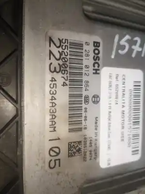Автозапчастина б/у ебу контролер двигуна для fiat i doblò (119) 223b1000 посилання на oem iam 55200674  