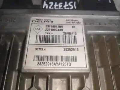 Автозапчастина б/у ебу контролер двигуна для renault scénic iii (jz0/1_) 1.5 dci посилання на oem iam 237100120r  