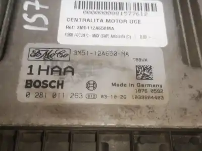 Автозапчастина б/у ебу контролер двигуна для ford focus c-max (cap) d-g8da посилання на oem iam 3m5112a650ma