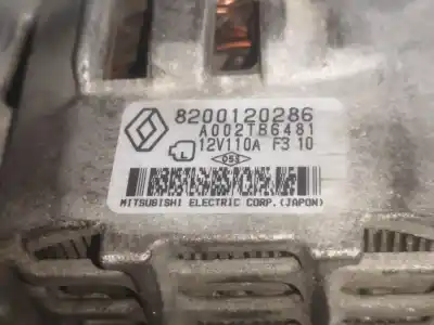 Peça sobressalente para automóvel em segunda mão Alternador por RENAULT KANGOO I (F/KC0) K9K700 Referências OEM IAM 8200120286  
