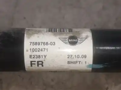 Автозапчастина б/у передня права трансмісія для mini mini (r56) n14b16ab посилання на oem iam 7589768