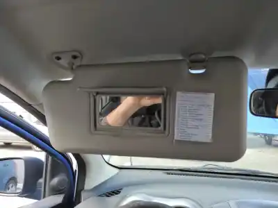 Second-hand car spare part left sunshade for nissan note (e11e) k9k700 oem iam references 