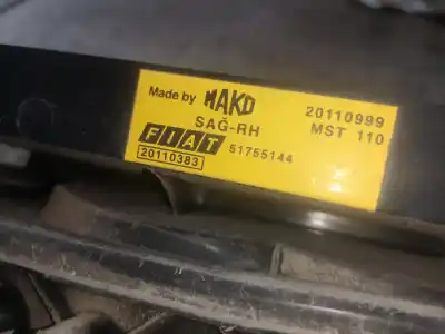 Автозапчастина б/у правий ліхтар для fiat i doblò (119) d-199a2000 посилання на oem iam 51755144  