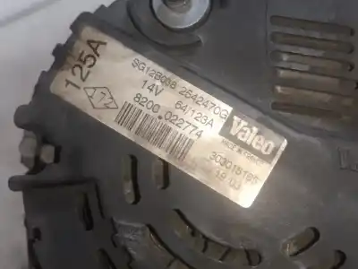 Автозапчасти б/у генератор за renault clio ii fase ii (b/cb0) k9k700 ссылки oem iam 8200022774