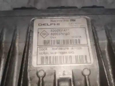 Автозапчастина б/у ебу контролер двигуна для RENAULT KANGOO I (F/KC0) K9K700 Посилання на OEM IAM 8200331477   Автозапчастина б/у ебу контролер двигуна для RENAULT KANGOO I (F/KC0) K9K700 Посилання на OEM IAM 8200331477