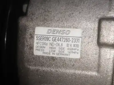 Автозапчасти б/у компрессор кондиционера воздуха за toyota yaris (ksp9/scp9/nlp9) 2szfe ссылки oem iam 4472602331  