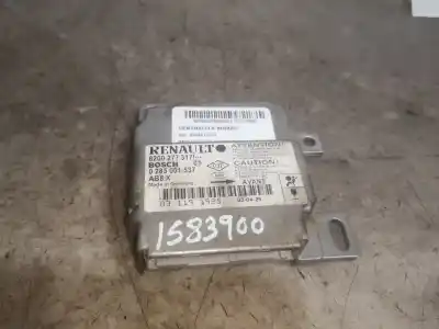 Автозапчастина б/у блок управління подушками безпеки для RENAULT CLIO II FASE II (B/CB0) K9K700 Посилання на OEM IAM 8200277317  