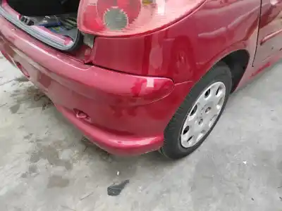Автозапчастина б/у задній бампер для peugeot 206 fastback (2a/c) 1.4 16v посилання на oem iam   