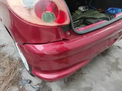 Автозапчастина б/у задній бампер для peugeot 206 fastback (2a/c) 1.4 16v посилання на oem iam   