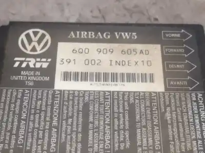 Автозапчасти б/у блок управления подушками безопасности за SEAT IBIZA III (6L1) 1.9 TDI ссылки OEM IAM 6Q0909605AD  