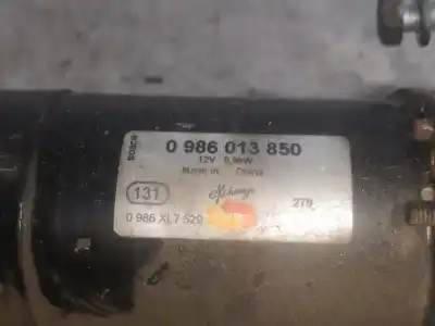 Автозапчастина б/у двигун запускається для PEUGEOT 206 FASTBACK (2A/C) 1.4 16V Посилання на OEM IAM 0986013850  