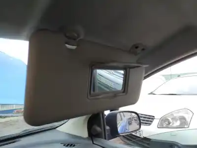 Second-hand car spare part right sunshade for nissan note (e11e) cr14 oem iam references 