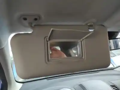 Second-hand car spare part left sunshade for nissan note (e11e) cr14 oem iam references 