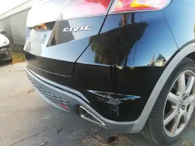 Автозапчастина б/у задній бампер для honda civic viii hatchback (fn, fk) 1.8 (fn1, fk2) посилання на oem iam   