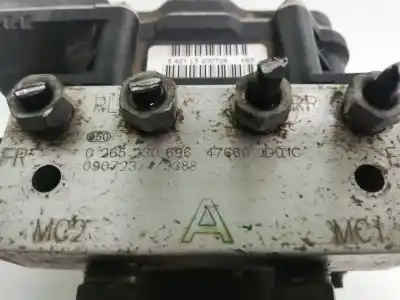 Second-hand car spare part abs for nissan qashqai / qashqai +2 i (j10, nj10, jj10e) 1.6 oem iam references 47660jd01c  