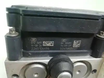 Pezzo di ricambio per auto di seconda mano abs per renault kangoo ii (f/kw0) k9k608 riferimenti oem iam 476605718r  