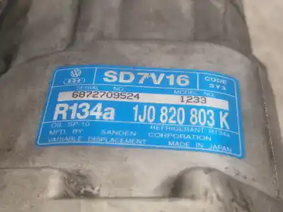 Автозапчасти б/у компрессор кондиционера воздуха за SEAT LEON (1M1) 1.9 TDI ссылки OEM IAM 1J0820803K  