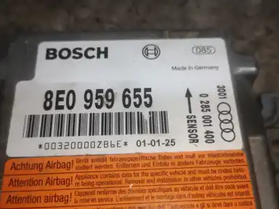 Автозапчасти б/у блок управления подушками безопасности за AUDI A4 B6 (8E2) 1.9 TDI ссылки OEM IAM 8E0959655  