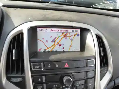 Peça sobressalente para automóvel em segunda mão módulo / sistema de navegação gps por opel astra j gtc a16let referências oem iam 95247249