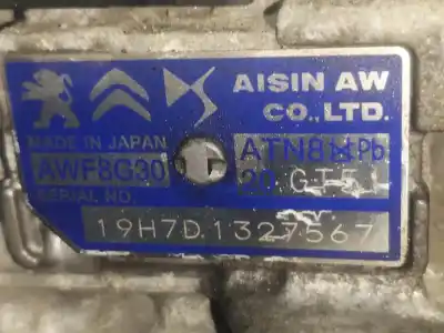 Second-hand car spare part gearbox for citroen c4 picasso/spacetourer yh01 oem iam references 20gt51