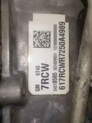 Автозапчастина б/у коробка передач для opel mokka a14net/b14net посилання на oem iam 7rcw  