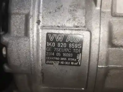 Автозапчасти б/у компрессор кондиционера воздуха за VOLKSWAGEN PASSAT VARIANT (3C5) BVY ссылки OEM IAM 1K0820859S  