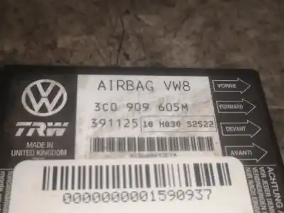Second-hand car spare part airbag control unit for volkswagen passat variant (3c5) bvy oem iam references 3c0909605m