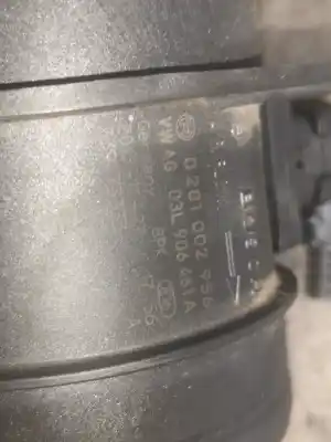 Second-hand car spare part flowmeter for skoda octavia iii combi (5e5, 5e6) 2.0 tdi oem iam references 03l906461a  