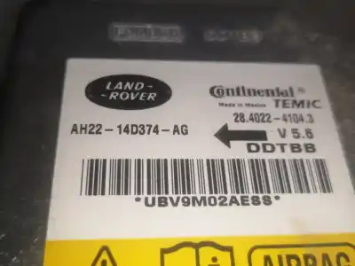 Автозапчастина б/у блок управління подушками безпеки для land rover discovery 4 d-306dt посилання на oem iam ah2214d374ag  