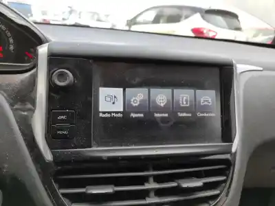 Peça sobressalente para automóvel em segunda mão módulo / sistema de navegação gps por peugeot 208 hm01 referências oem iam 9805301780