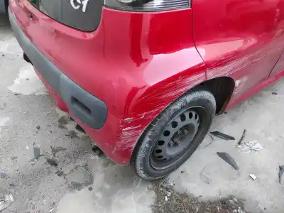 Автозапчастина б/у задній бампер для citroen c1 (pm_, pn_) 1.0 посилання на oem iam   