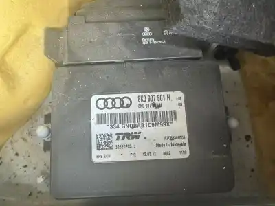 Автозапчастина б/у блок управління стояночним ручним гальмом для AUDI A4 B8 AVANT (8K5) 2.0 TFSI Посилання на OEM IAM 8K0907801H  