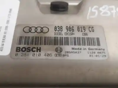 Piesă de schimb auto la mâna a doua Unitate De Control Motor Ecu pentru AUDI A4 B6 (8E2) 1.9 TDI Referințe OEM IAM 038906019CG  